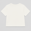 White Drop Shoulder Rope T Shirts White-3
