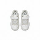 White Material Block Sneakers White S25-2