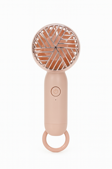 Pink Handheld Fan