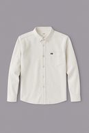 White Mens Casual Shirt-2