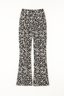 Printed Plisse Wide Leg Pant-2