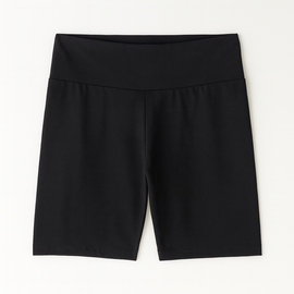 Black Biker Short - 0