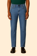 Light Wash Basic 5 Pocket Straight Fit Jeans Light Wash 32-4