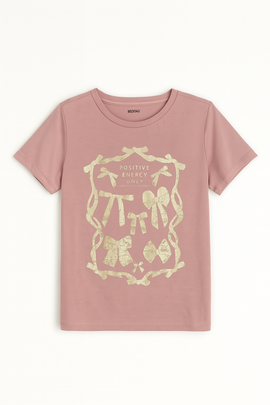 Charcoal Bear Foil T Shirt - 0