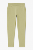 Olive Knit Jegging Dark-2