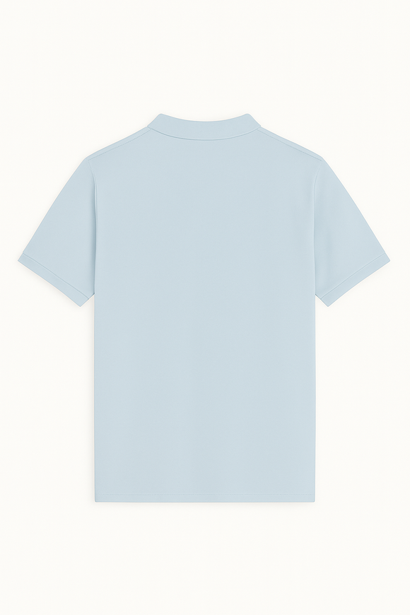 Solid Polo Shirt Sky Blue