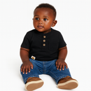 Light Wash Cargo Pull On Jeans-1