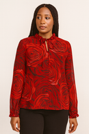 ROSE FLORAL BLOUSE ASSORTED-1