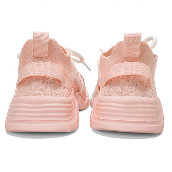 White Heart Detail High Top