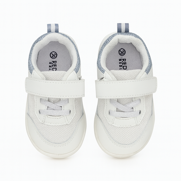 White Color Block Sneaker