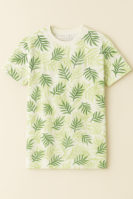 Aop Tee White Small - 0