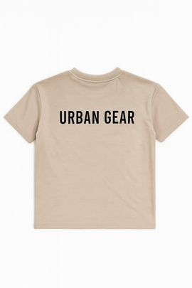 Beige Modal Tee - 0