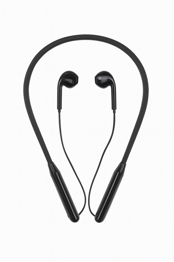 Black Sport Wireless Earbuds