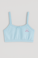 Lt Blue Yellow 2Pcs Pack Bra Assorted-3