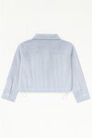 Blue Y D Stripes With Lurex Blouse Blue-3