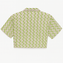 Front Tie Printed Blouse-3