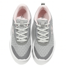 Mid Grey Mesh Lace Up Sneaker-2