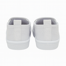 White Floral Slip On Pump-3