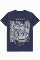 Navy Graphic Tshirt-2