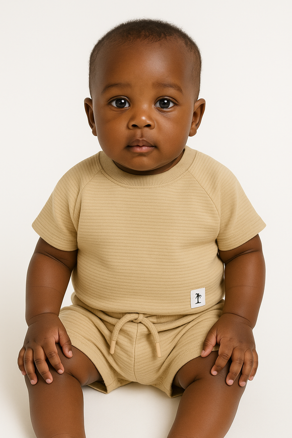 Beige Ottoman Pj Set