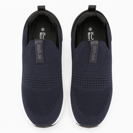Navy Knitted Slip On - 0