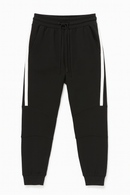 Black Mens Track Pant-2
