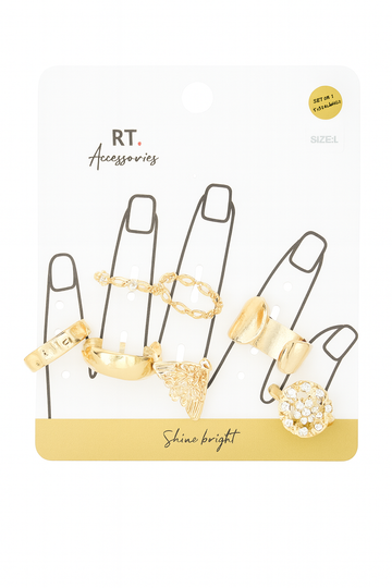 7 Pc Ring Set