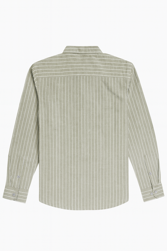 Green Men Casual Shirt