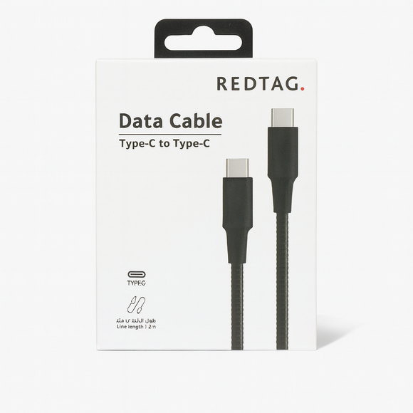 Black Type C Charging Cable