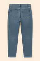 Light Wash Basic 5 Pocket Straight Fit Jeans Light Wash 32-7