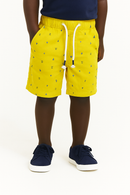 Navy Yellow 2 Pc Pack Shorts Assorted-1