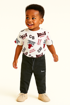 White Nba Chicago Bulls Aop T Shirt White