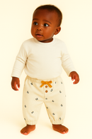 Beige Paperbag Trouser Beige-1