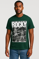 Green Rocky Drop Sholder Tshirt Green-1