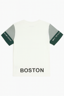 White Baseball Tee-3