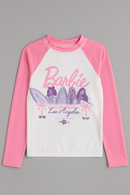 Pale Pink Barbie Short Sets-2