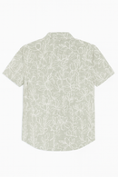 Green Mens Casual Shirt-3