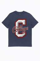 Graphic Tee Navy-2