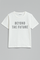 White Back Tape Tee White-3