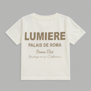 Beige Printed Shirs And Tee-3