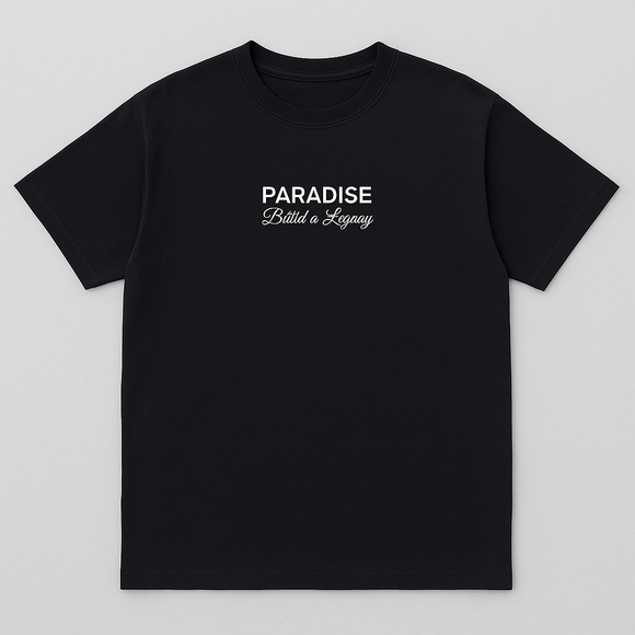 Black Graphic Tee Black Small