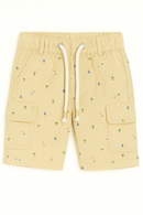 Beige And Olive Green 2Pc Pack Shorts Assorted-2