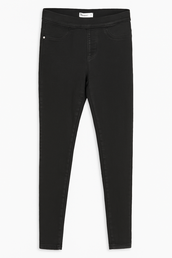 Black Skinny Knit Jegging Black