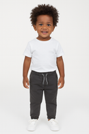 Dark Grey Elasticated Waist Jean Dark Grey-1