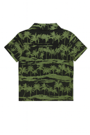 Green Palm Aop Resort Shirt-3