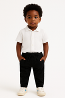 Black Twill Jogger-1