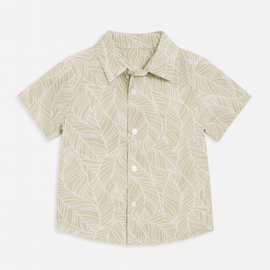 Beige Printed Shirs And Tee - 0