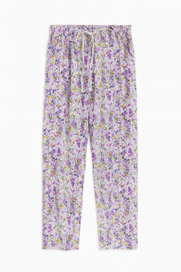 Red Crushed Print Table Pyjama Bottom Assorted