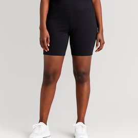 Black Biker Short