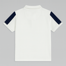 White Pique Rugby Polo-3